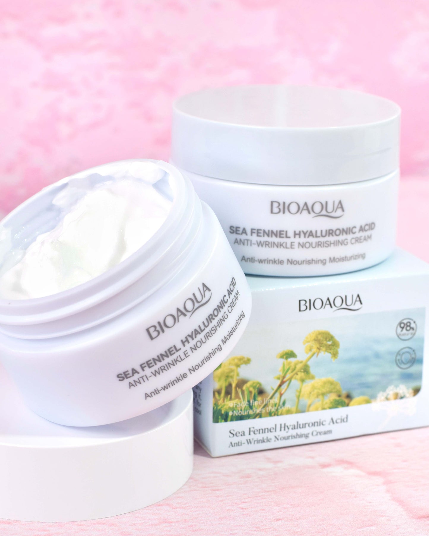 Crema Antiedad Bioaqua nutre y reafirma