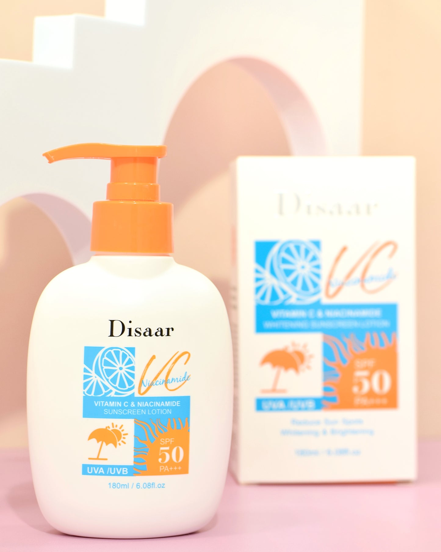 Protector Solar Corporal Con Vitamina C y Niacinamida