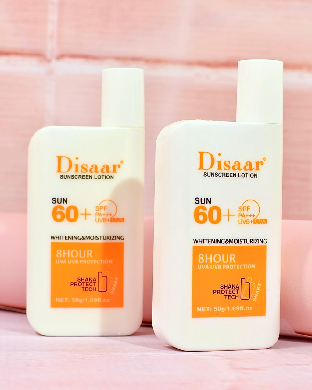 Protector Solar Disaar textura invisible protección UV diaria