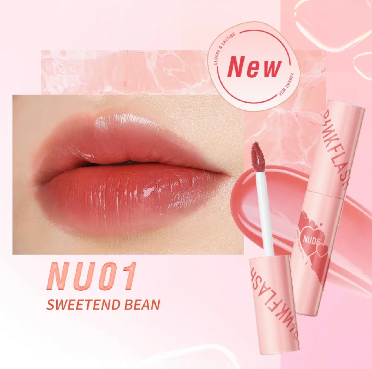 Tinta de labios full color Pink Flash