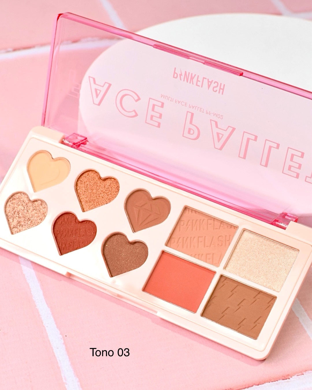 Paleta de Sombras Pink Flash
