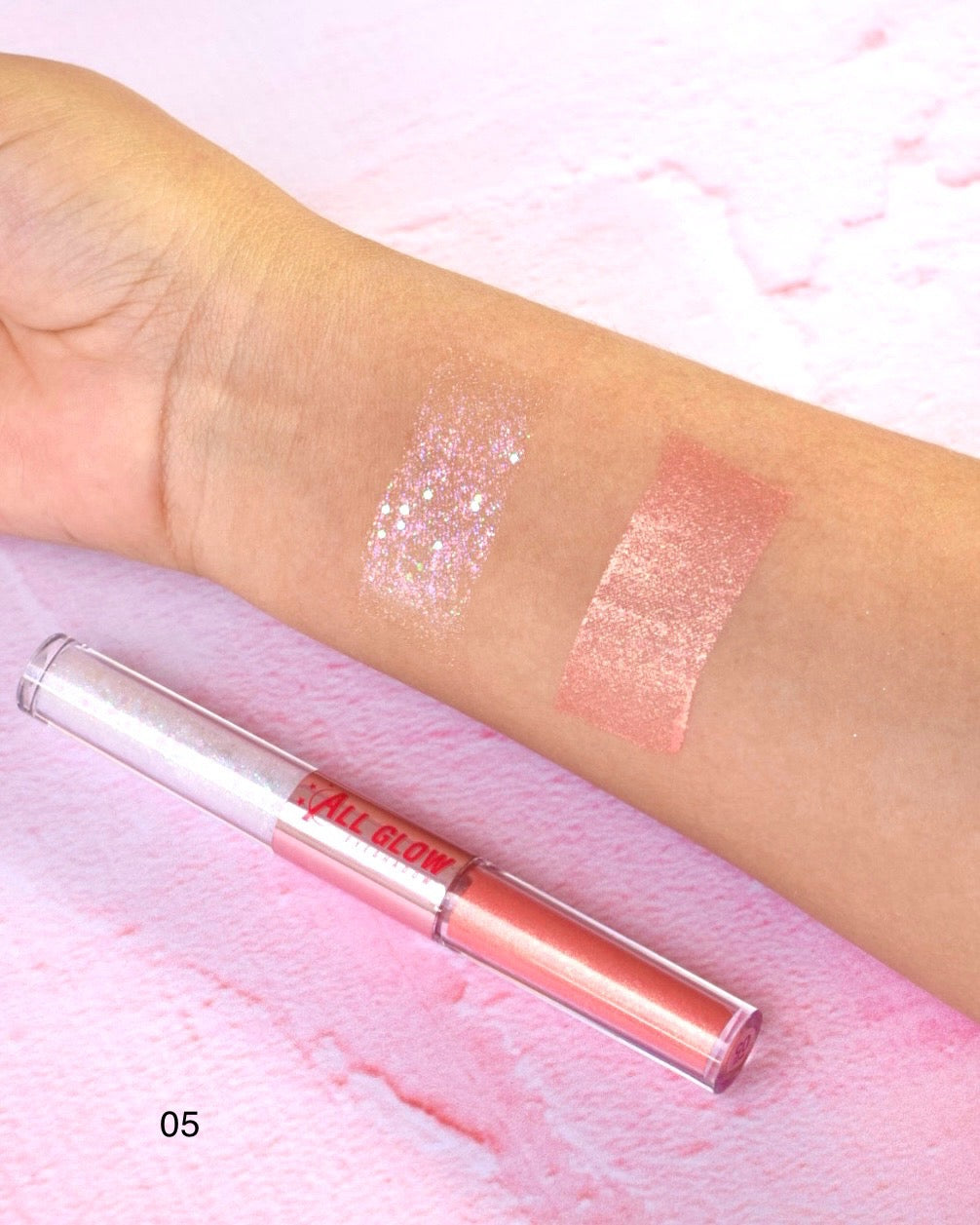 Sombra PF All in Glow 2 en 1 Pink Flash