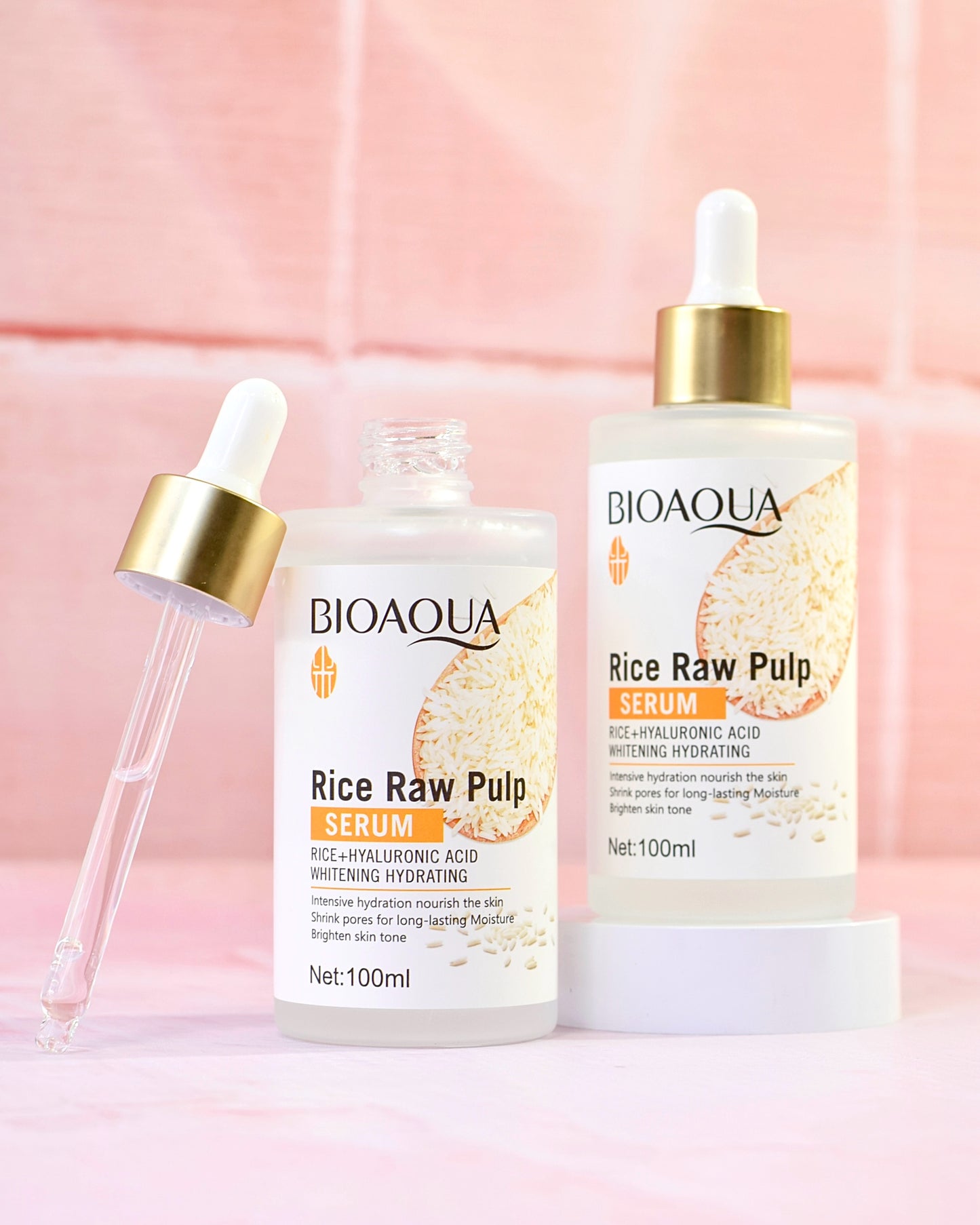 Linea Arroz Aclarante 6 Productos Bioaqua