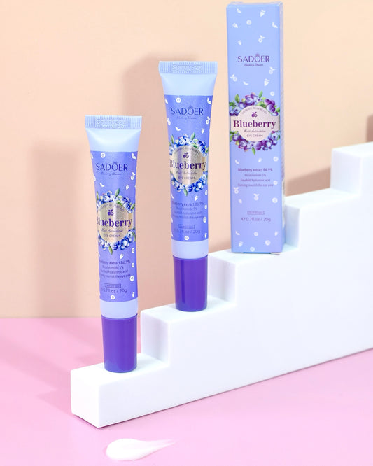 Contorno de Ojos Antioxidante con Blueberry Luminosidad & Hidratación | Sadoer