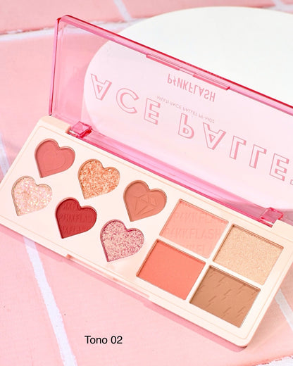 Paleta de Sombras Pink Flash