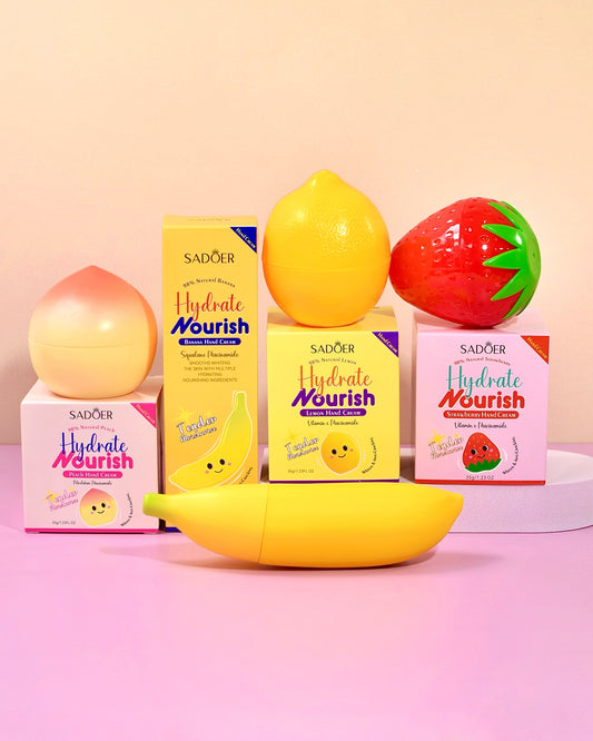 Crema de Manos Fruits Hidratación Frutal con Niacinamida + Vitamina E – Sadoer