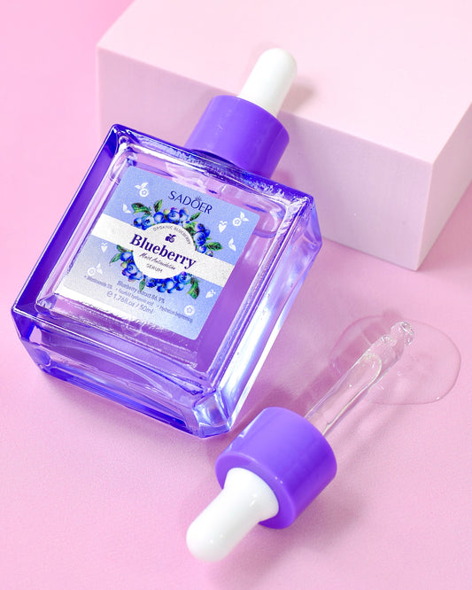 Suero Facial Antioxidante Blueberry Luminosidad & Hidratación | Sadoer