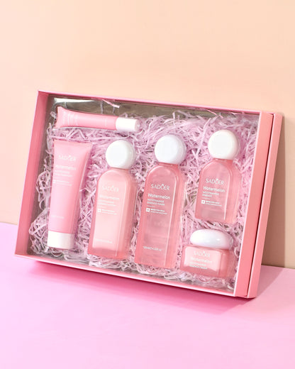 Kit de Lujo Niacinamida Watermelon Luminosidad e Hidratación - Sadoer