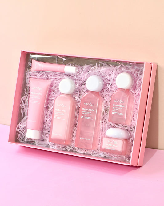 Kit de Lujo Niacinamida Watermelon Luminosidad e Hidratación - Sadoer
