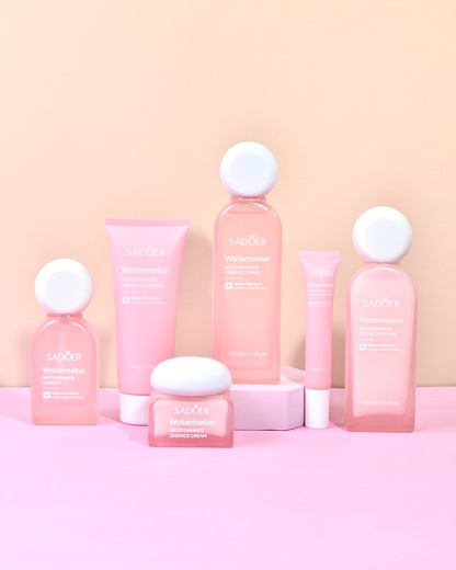 Kit de Lujo Niacinamida Watermelon Luminosidad e Hidratación - Sadoer