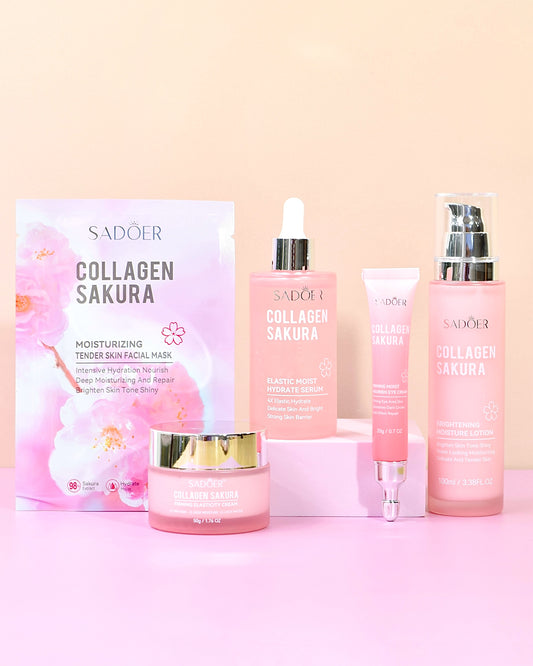 Combo Facial Reafirmante Sakura Colageno Sadoer