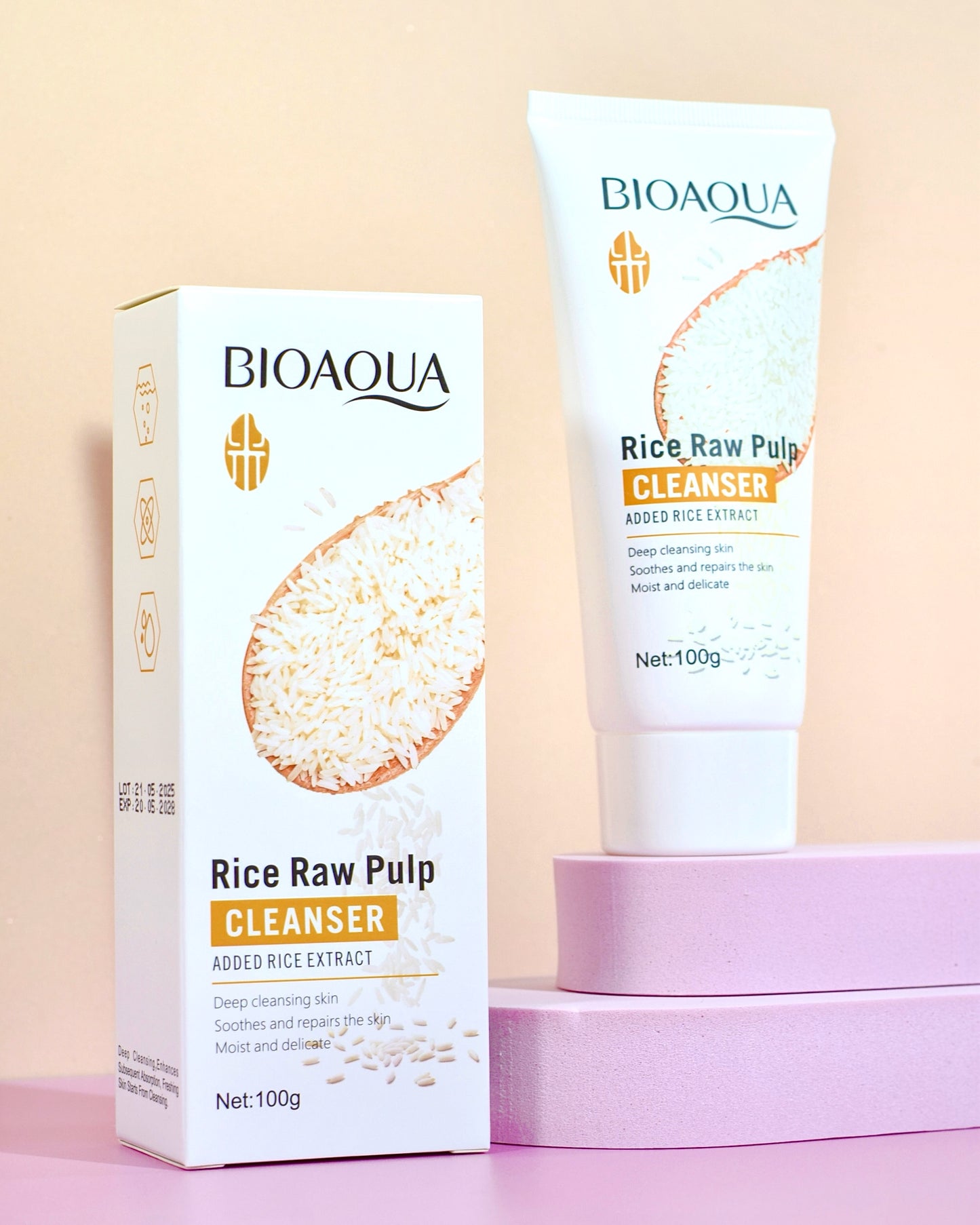 Jabón de Arroz Bioaqua