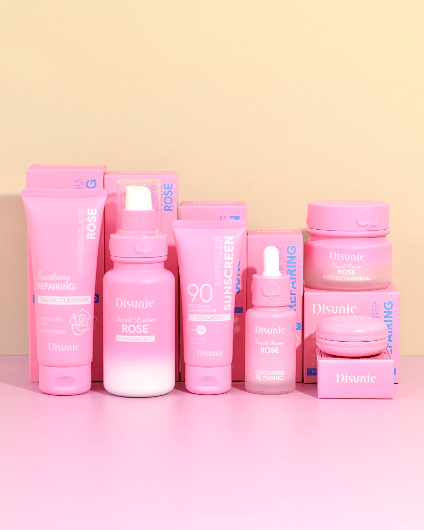 Kit Rose Care x6 – Suavidad y Luminosidad con Rosas + AH