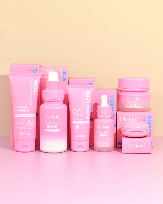 Kit Rose Care x6 – Suavidad y Luminosidad con Rosas + AH