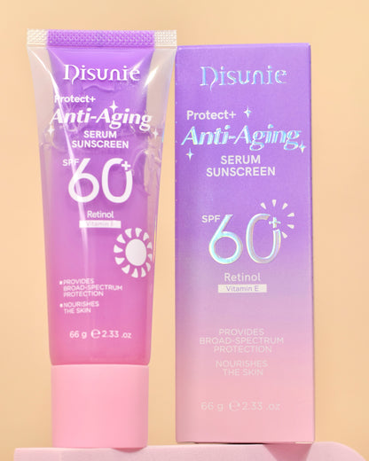 Suero Facial Anti-Age con Retinol y Protección SPF 60+