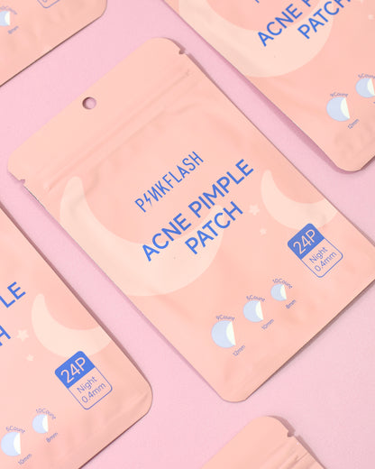 Parches Anti Inflamatorios para el Acné Pink Flash  (x24 unidades)