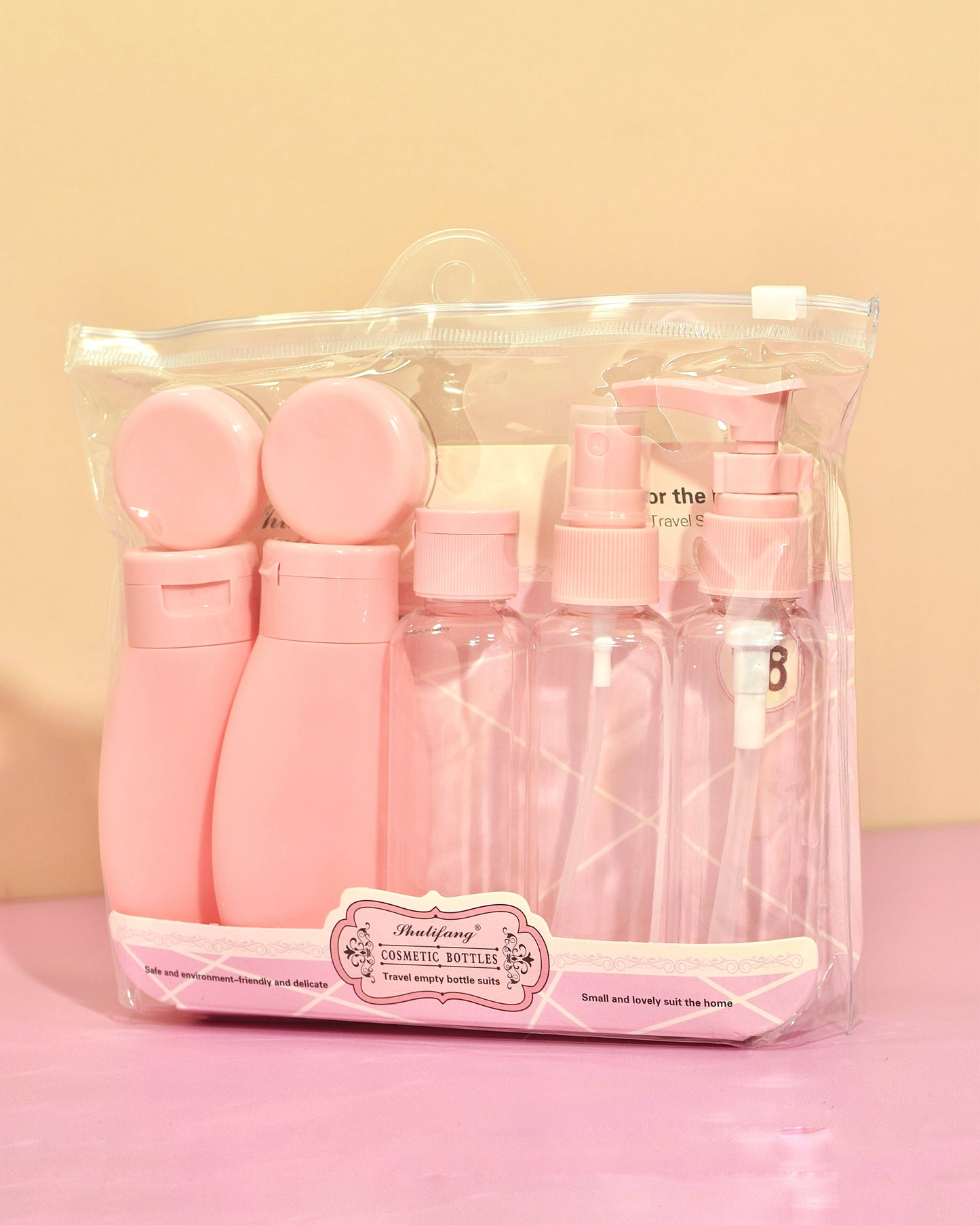 Kit de Viaje para Skincare y Maquillaje (x7 piezas)