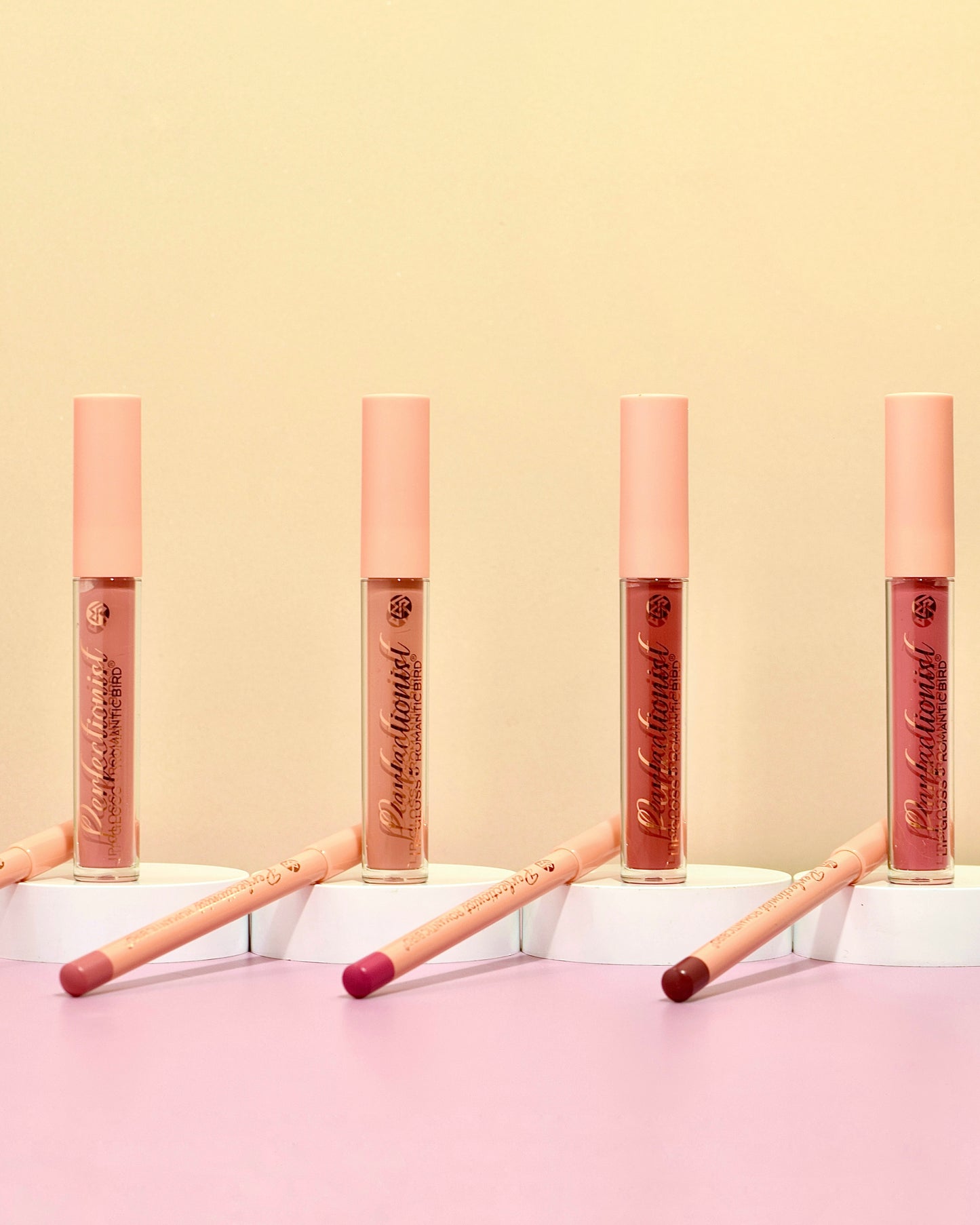 Lip Combo:  Delineador + Labial 2 en 1 Romantic Bird