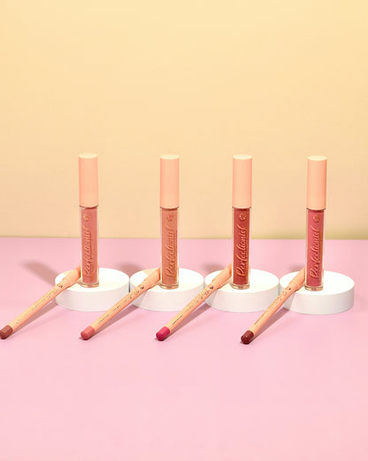 Lip Combo:  Delineador + Labial 2 en 1 Romantic Bird