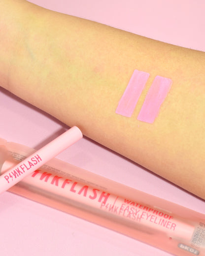 Delineador Color Party Waterproof Pink Flash Rosa