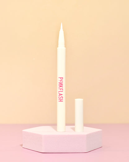 Delineador Color Party Waterproof Pink Flash Blanco