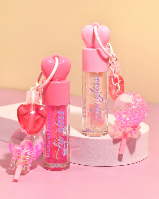 Labios Glossy con Efecto glow + Diseño bombón (Brillo Lip Gloss Candy Charm)