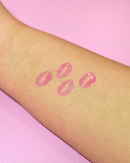 Labios Glossy con Efecto glow + Diseño bombón (Brillo Lip Gloss Candy Charm)