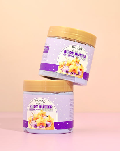 Mantequilla Corporal Bioaqua Vainilla Hidratante y Nutritiva