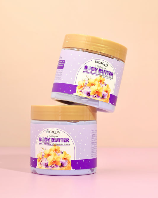 Mantequilla Corporal Bioaqua Vainilla Hidratante y Nutritiva