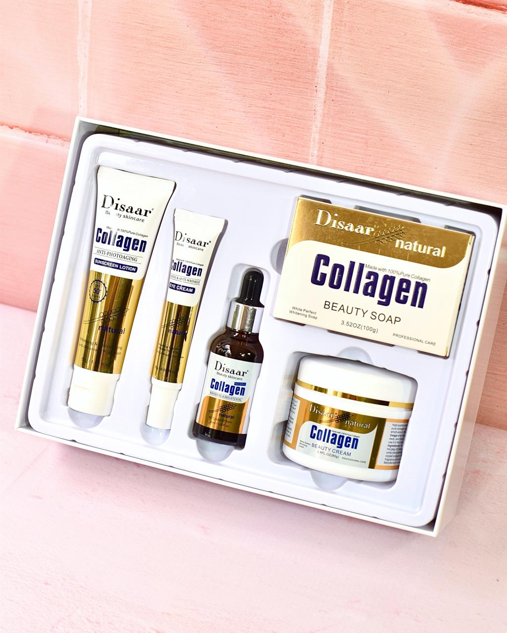 Kit de Lujo reparador con Colageno Disaar