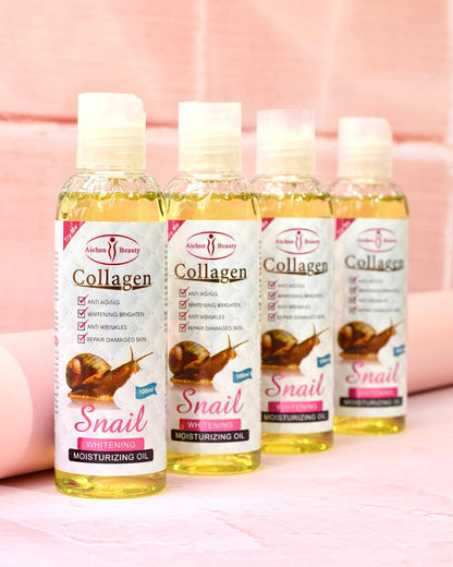 Aceite Facial con Colágeno y baba de caracol