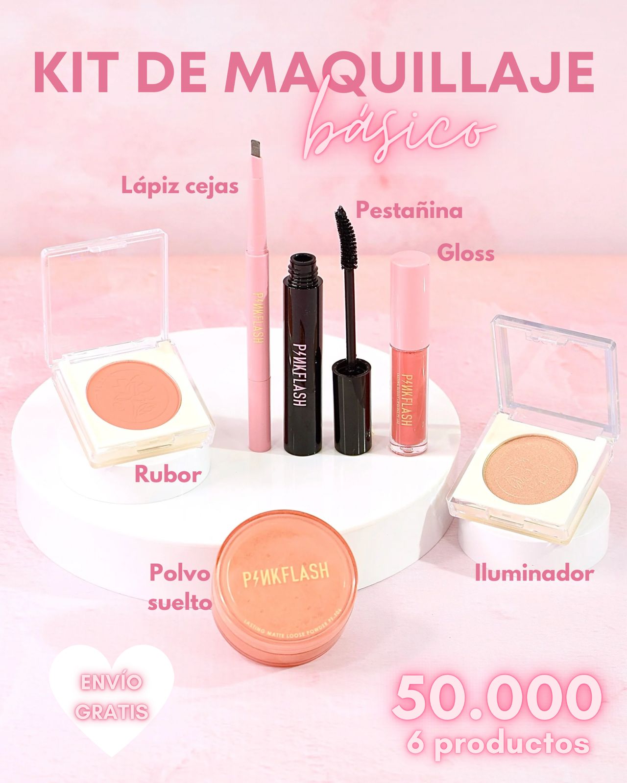 Kit de Maquillaje Básico