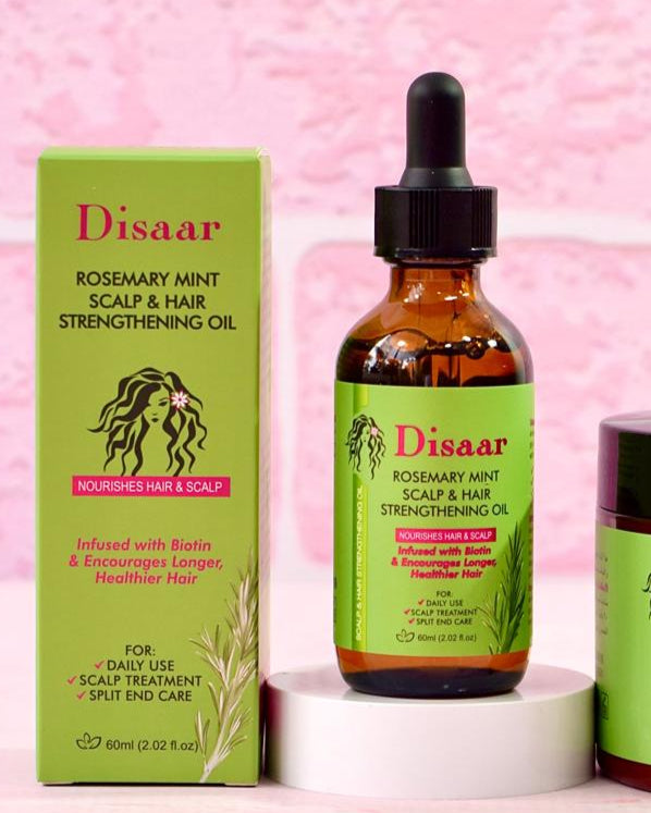 Aceite Capilar de Romero – Crecimiento y Fortalecimiento Natural