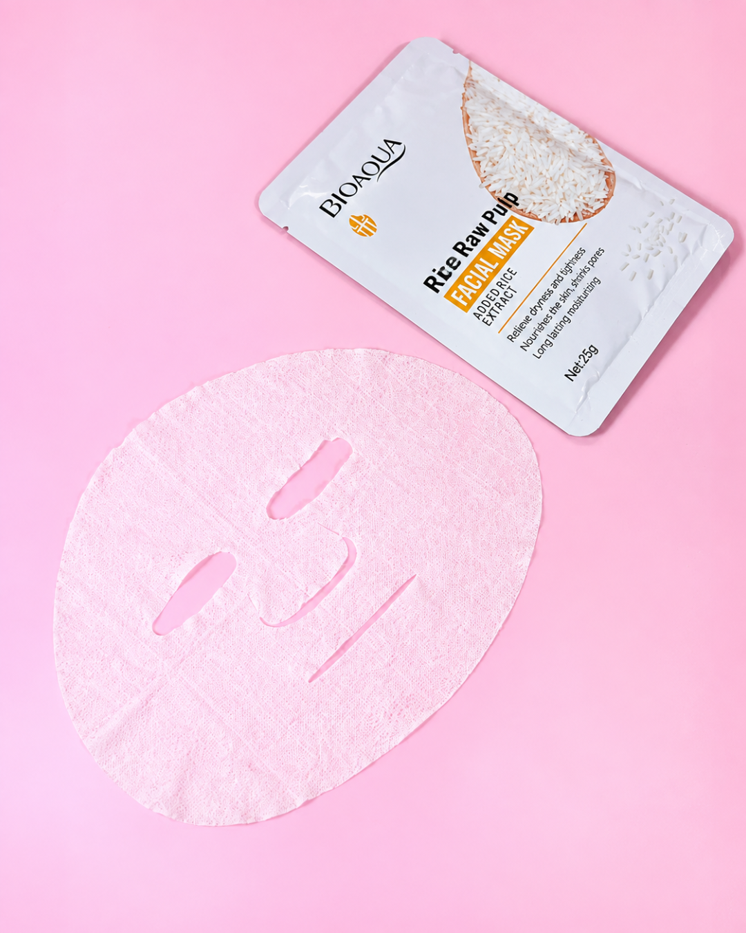 Velo Facial de Arroz Bioaqua – Hidratante e Iluminador