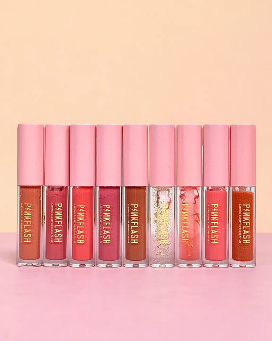 Gloss hidratante brillo natural Pink Flash labios radiantes