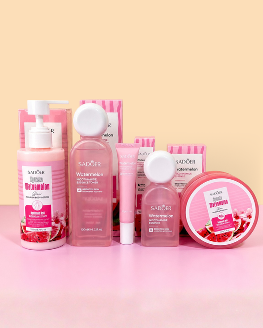 Kit Completo Sadoer Watermelon Hidratante, Iluminador y Refrescante