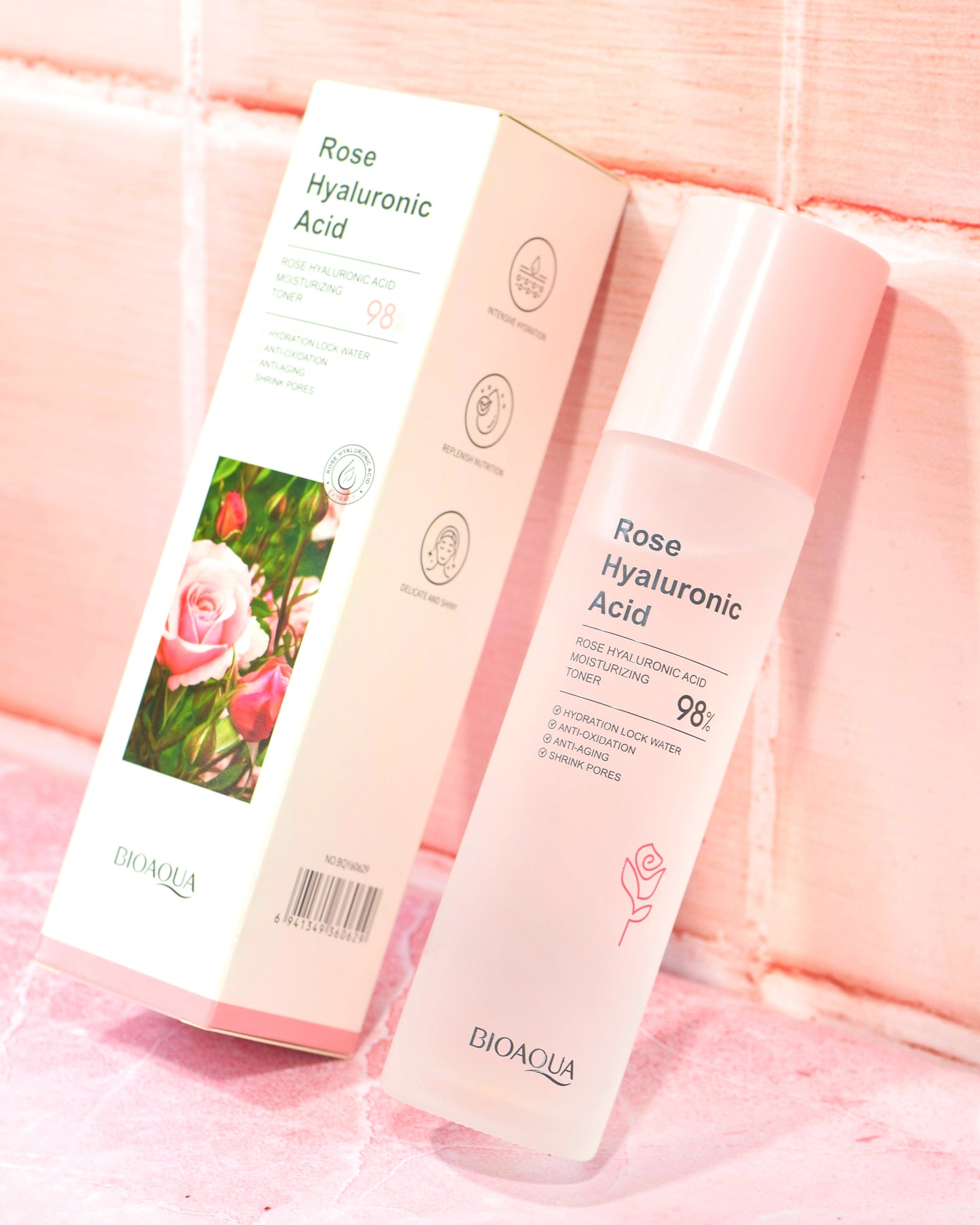 Tónico de Rosas + Ácido Hialuronico Bioaqua